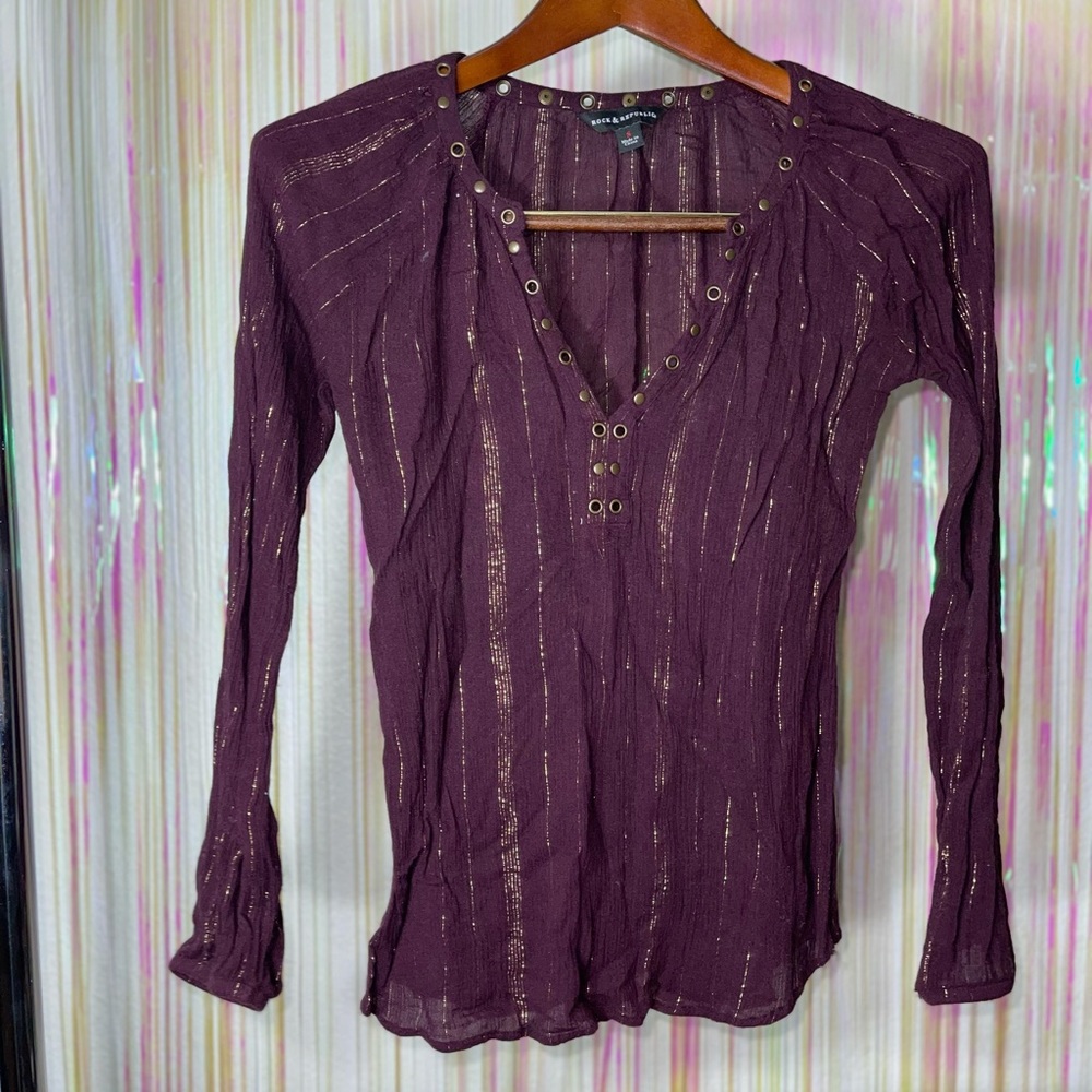 Rock & Republic long sleeve top